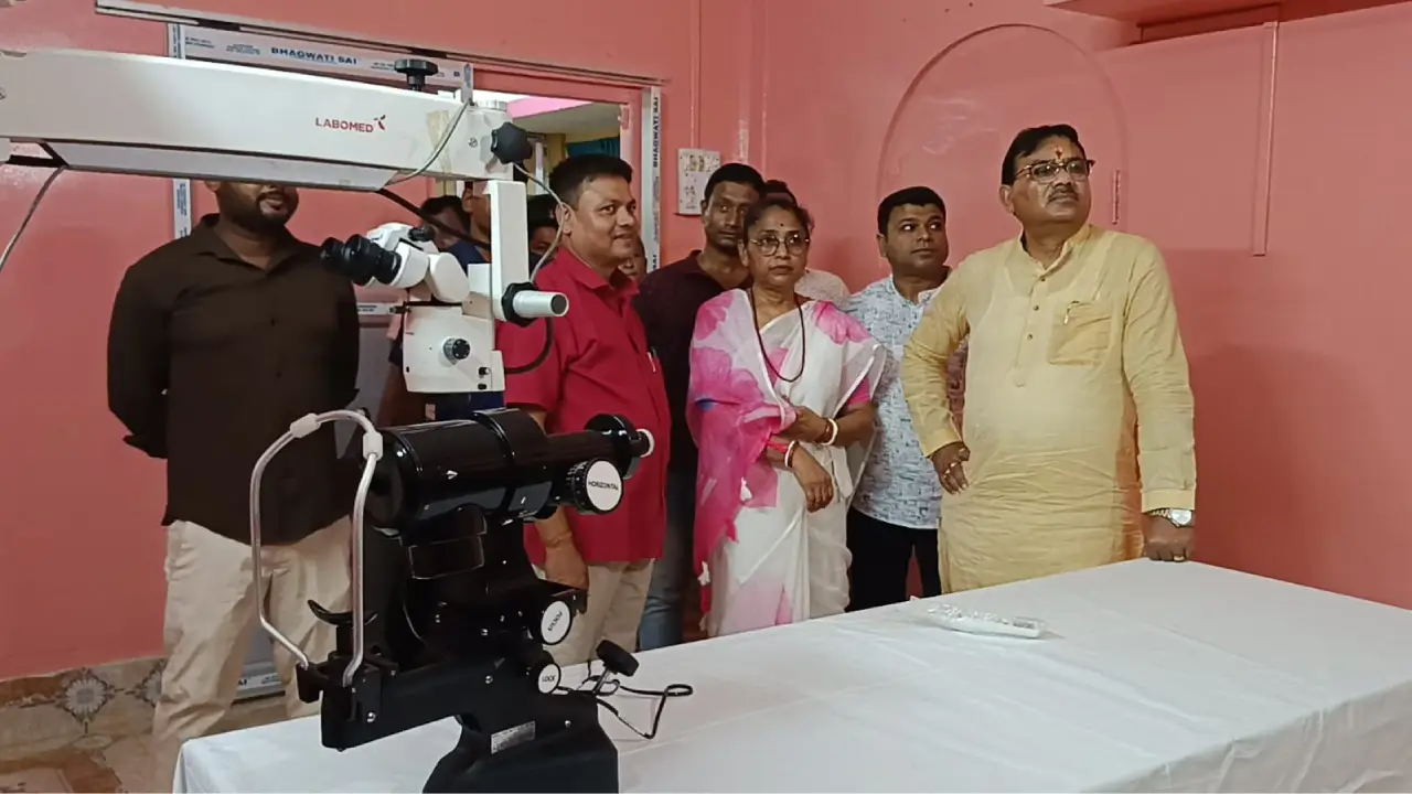 উদয়পুর শহরে প্রাণকেন্দ্রে শুরু হল বেসরকারি চক্ষু হাসপাতাল পরিষেবা