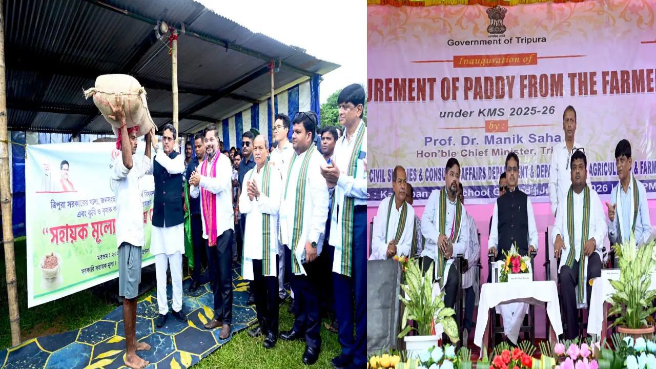 ত্রিপুরার কৃষকদের জন্য এল বড় সুখবর! কাঁকড়াবন থেকে মুখ্যমন্ত্রীর বড় ঘোষণা