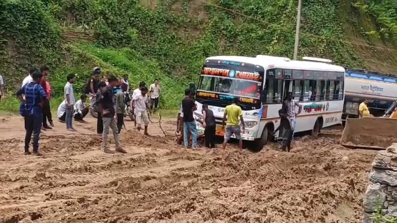 Khowai Agartala Road in Poor Condition, Commuters Face Severe Hardship
