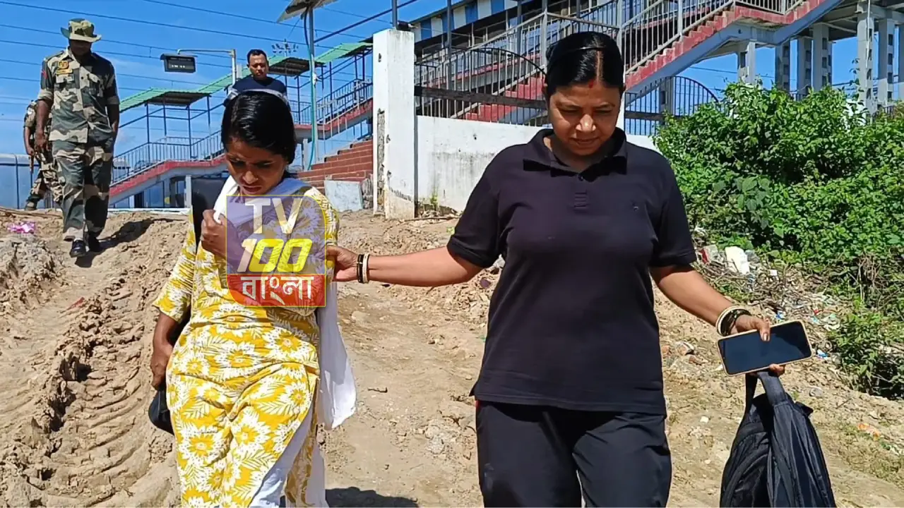 অবৈধভাবে ভারতে প্রবেশ করে উদয়পুর রেল স্টেশনে গ্রেপ্তার বাংলাদেশি যুবতী ।