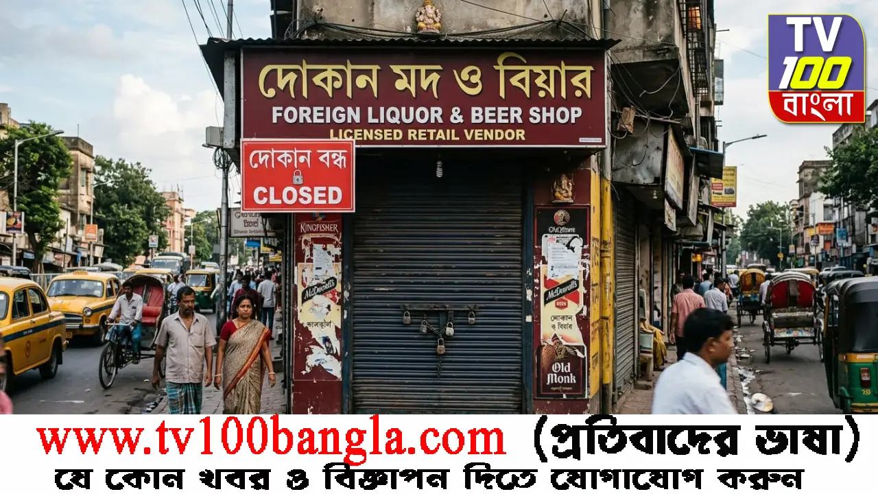 নির্বাচনী বিধি: রাজ্যে টানা ১০ দিন বন্ধ থাকছে মদের দোকান, কড়া ব্যবস্থা প্রশাসনের