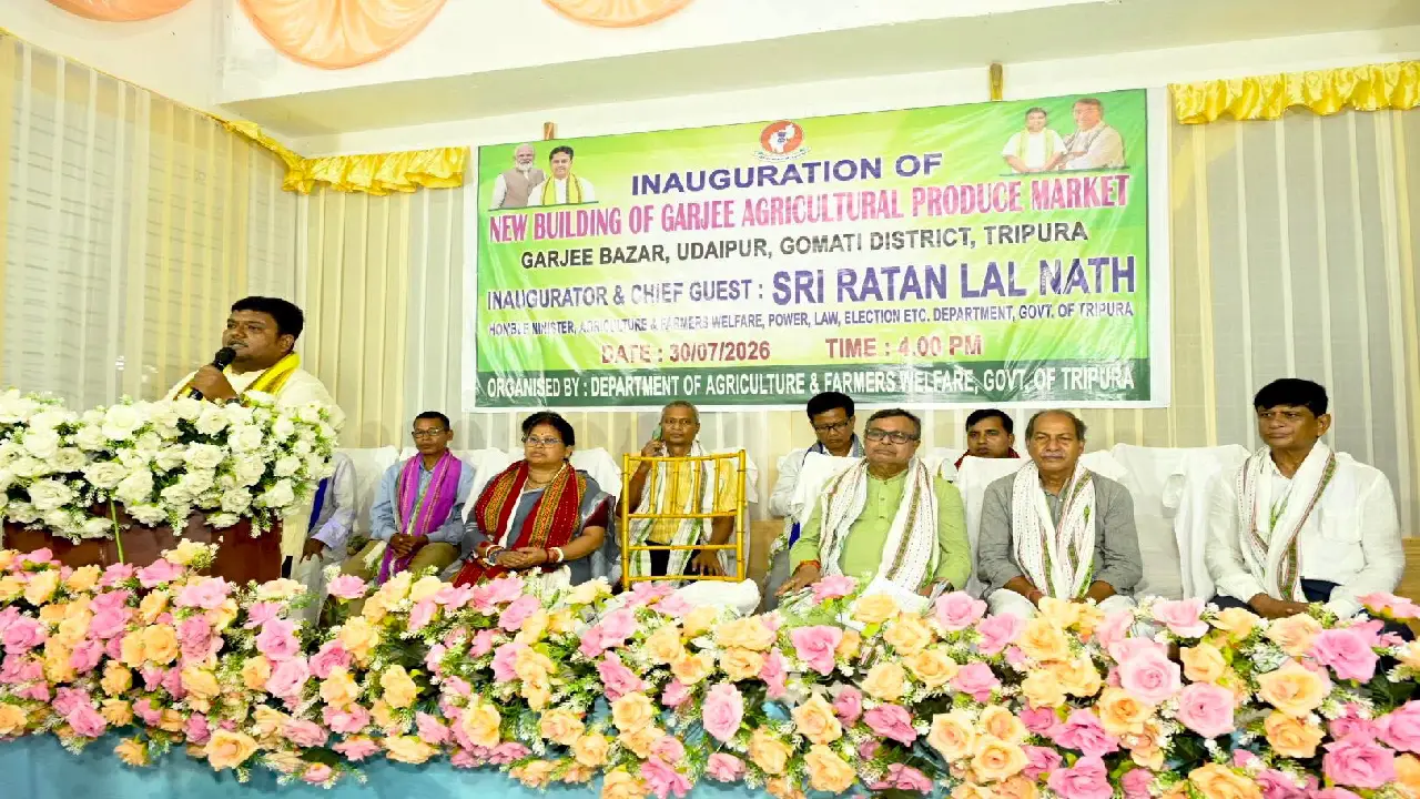 গর্জি বাজারে ৩ কোটি ১২ লক্ষ টাকা ব্যয়ে নির্মিত অত্যাধুনিক কৃষি মার্কেট এর শুভ দ্বারোদ্ঘাটন