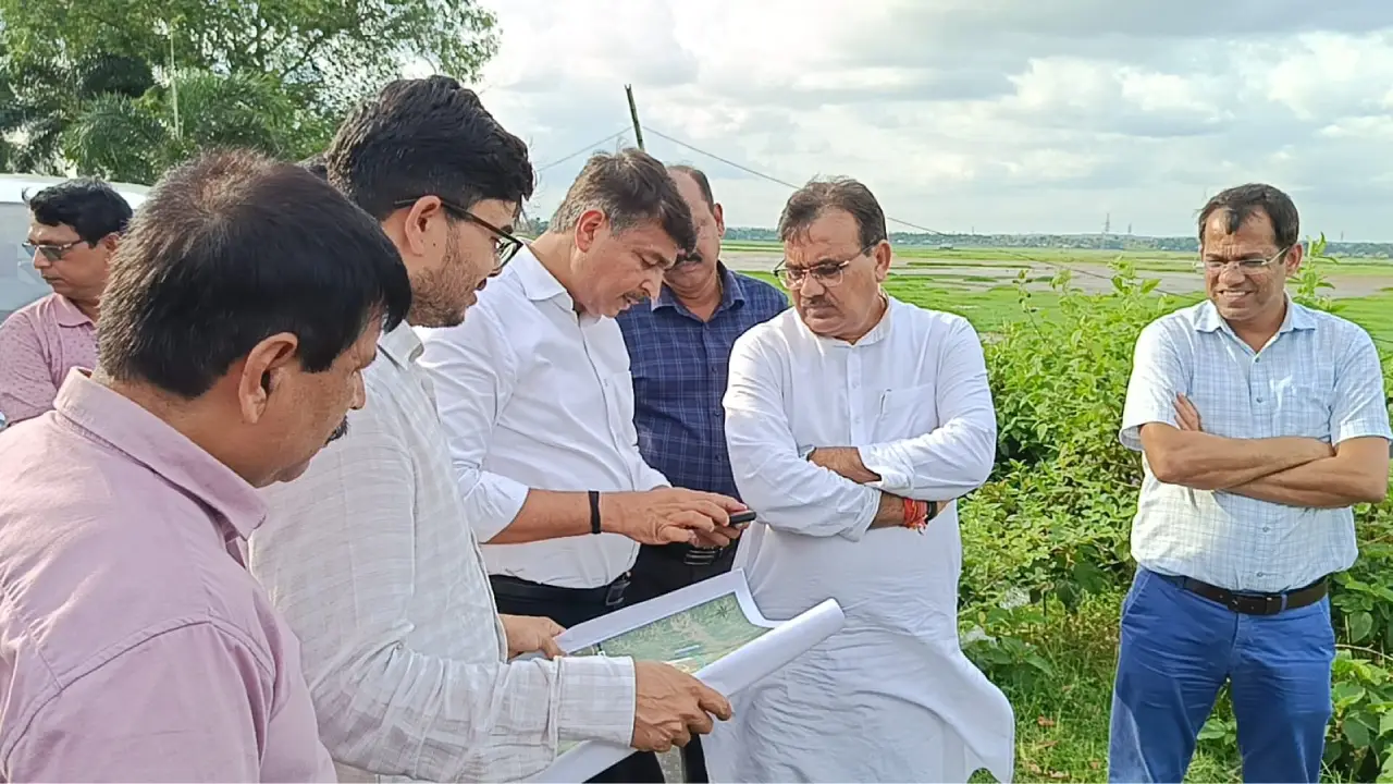 উদয়পুরে করা হবে নতুনভাবে বাইপাস সড়ক । আজ হল জায়গা পরিদর্শন।