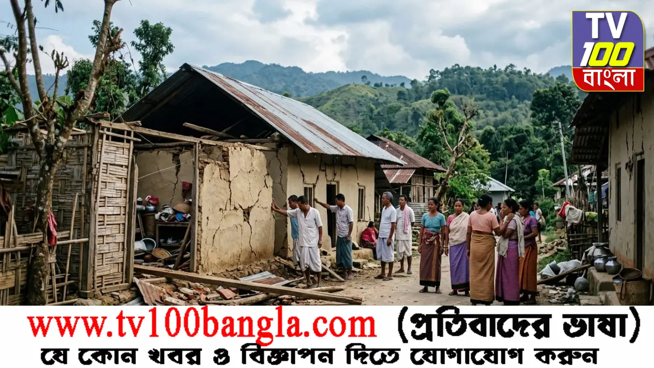 মণিপুরে জোরালো ভূমিকম্প: আতঙ্কিত সাধারণ মানুষ