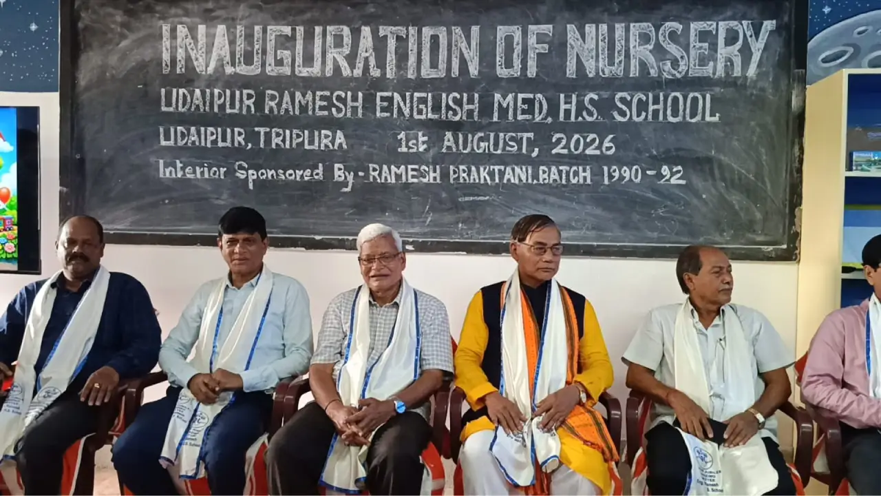 উদয়পুর রমেশ স্কুলে শুরু হল নার্সারি বিভাগ।