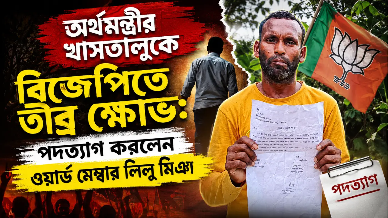 অর্থমন্ত্রীর খাসতালুকে বিজেপিতে তীব্র ক্ষোভ: পদত্যাগ করলেন ওয়ার্ড মেম্বার লিলু মিঞা