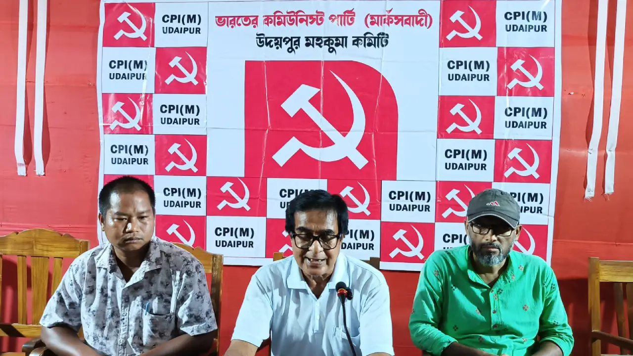 আগামীর নির্বাচন নিয়ে শাসকদলকে তীব্র আক্রমণ করলো উদয়পুরের বাম নেতৃত্ব