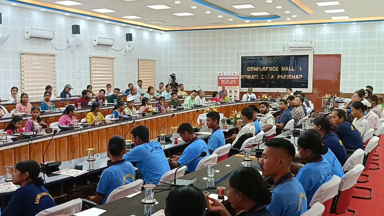 যক্ষ্মামুক্ত ভারত গঠনে যশ এর জাতীয় সূচনা উপলক্ষে গোমতী জেলায় বিশেষ কর্মসূচি অনুষ্ঠিত