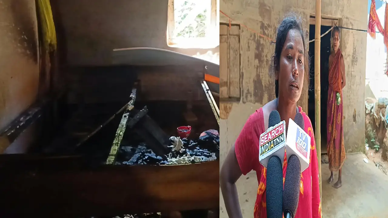উদয়পুরে দিন-দুপুরে দিনমজুরের বাড়িতে দুষ্কৃতীদের হামলা ও অগ্নিসংযোগ, হাসপাতালে যাওয়ার পথেও মহিলাকে মারধর