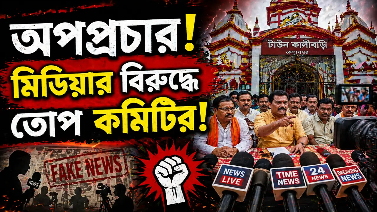 কৈলাসহর টাউন কালীবাড়ির সংকীর্তন ঘিরে তোলপাড়!