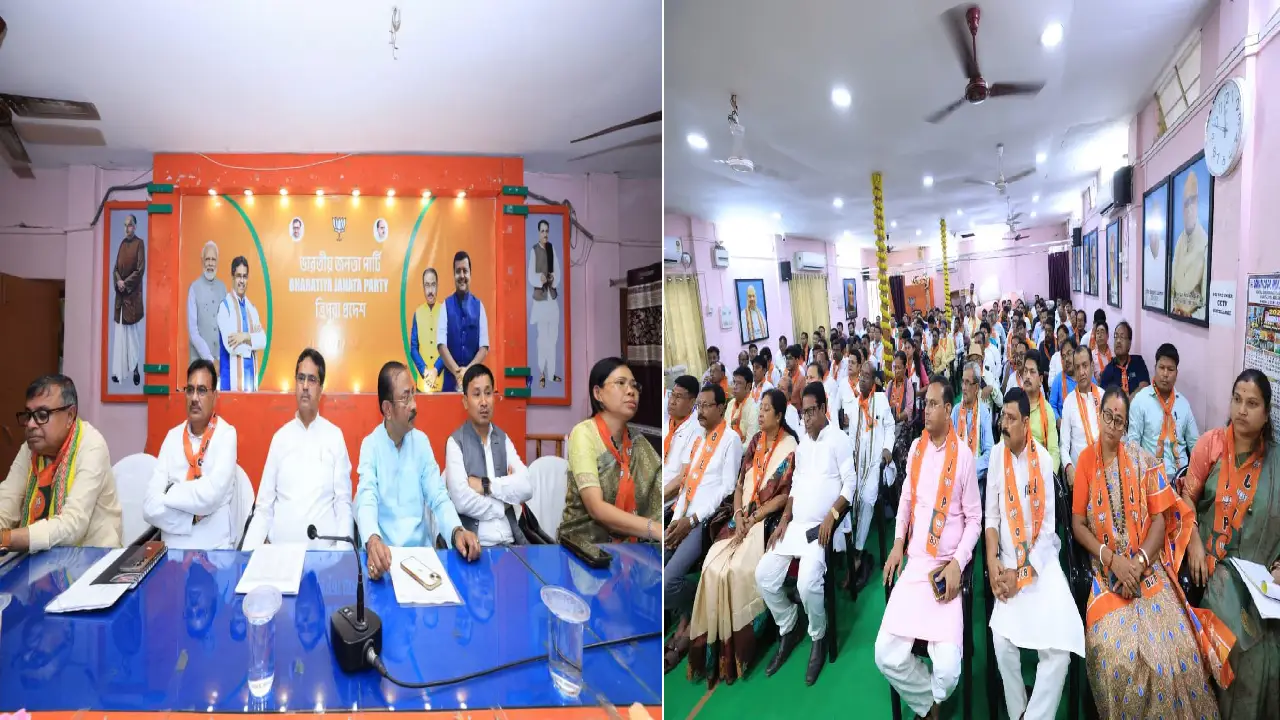 এডিসি নির্বাচনোত্তর পর্যালোচনায় মুখ্যমন্ত্রী; প্রদেশ কার্যালয়ে বিধায়ক ও মন্ত্রীদের নিয়ে বিশেষ বৈঠক